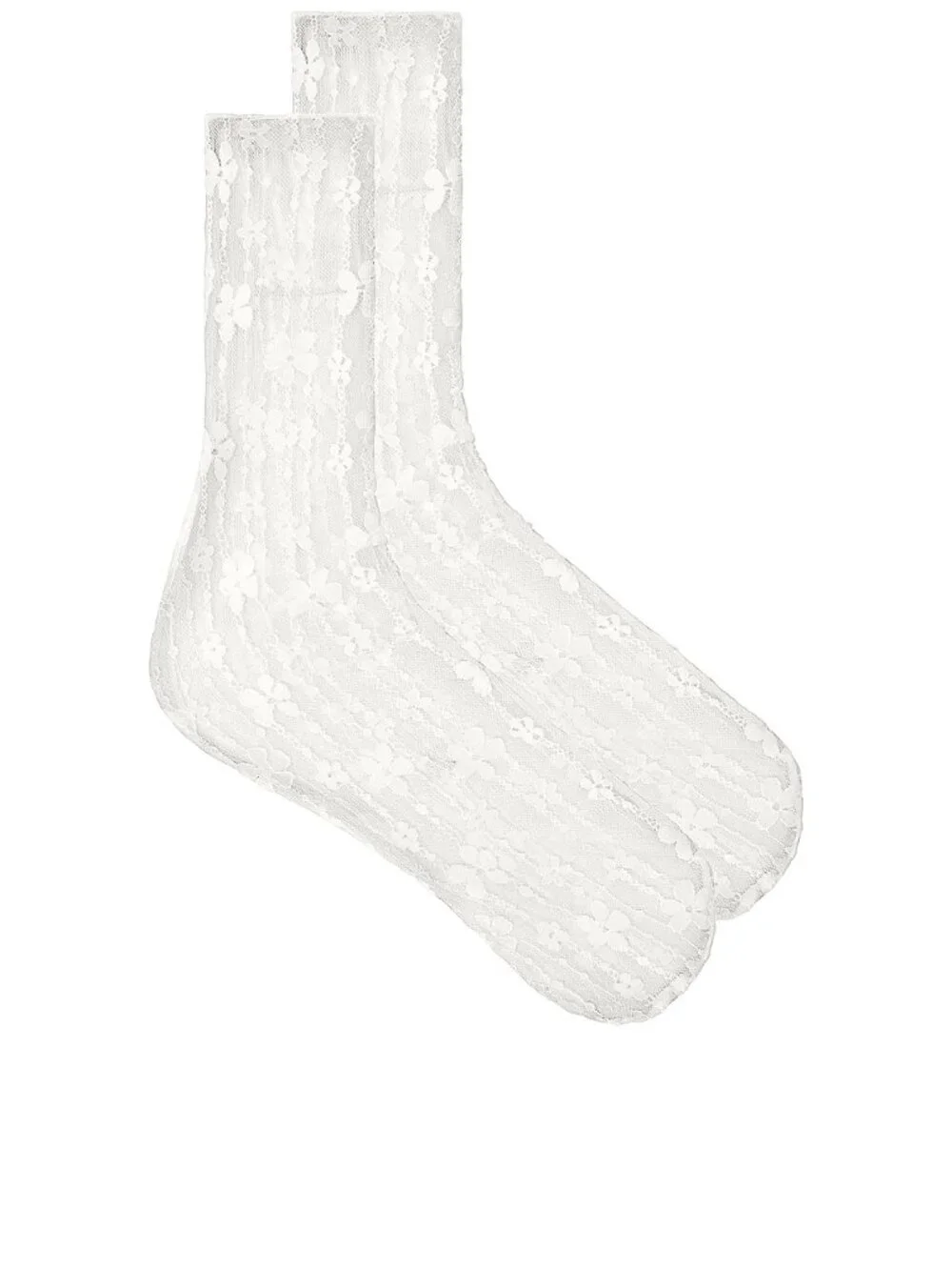 Lovers and Friends Jolene Lace Socks in White